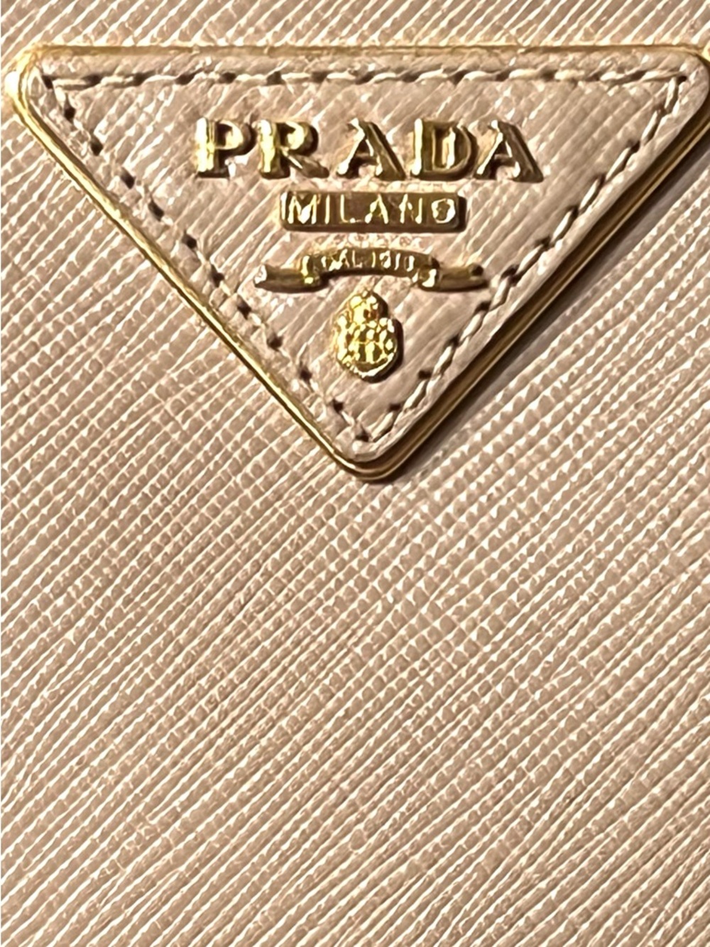 Prada Saffiano Leather Satchel in Blush Pink - Picture 4 of 16